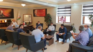 Belediye Başkan Vekili Turgut Şahin muhtarlarla toplantı yaptı