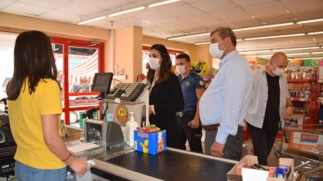 Kaymakam ve Belediye Başkanı denetim yaptı