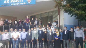Ak parti Reşadiye teşkilatına hayırlı olsun ziyareti