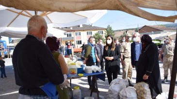 Kaymakam Yavuz Bereketli’de denetimlerde bulundu