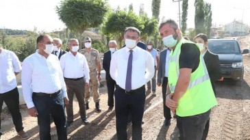 Vali Ozan Balcı Reşadiye’de incelemelerde bulundu