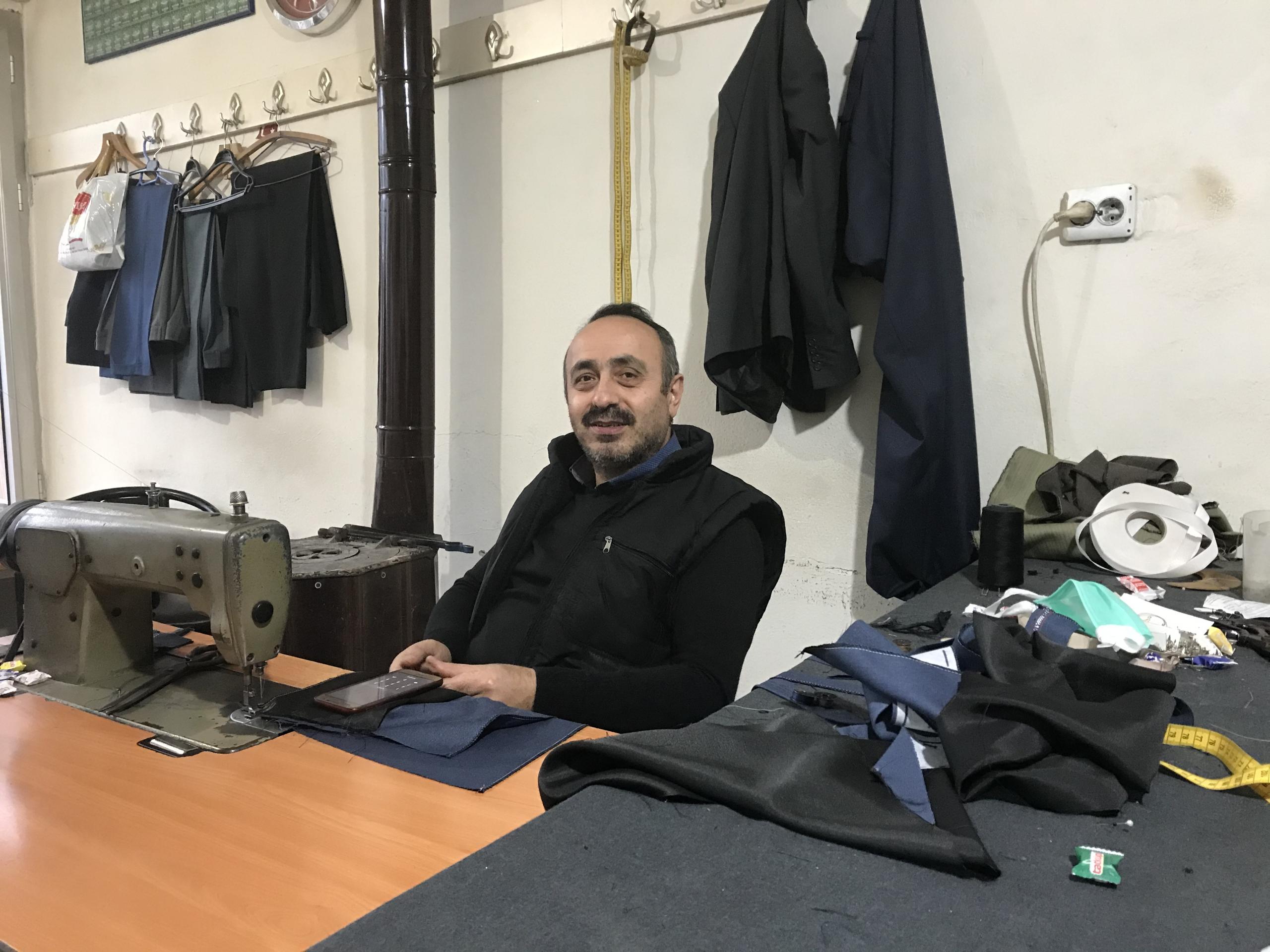 Reşadiye’de terzilik mesleği yok oluyor