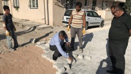 BAŞKAN YILMAZ ; YOL ÇALIŞMALARINDA SONA GELDİK