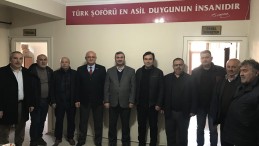 BAŞKAN YILMAZ’DAN UĞUR UÇAR’A HAYIRLI OLSUN ZİYARETİ