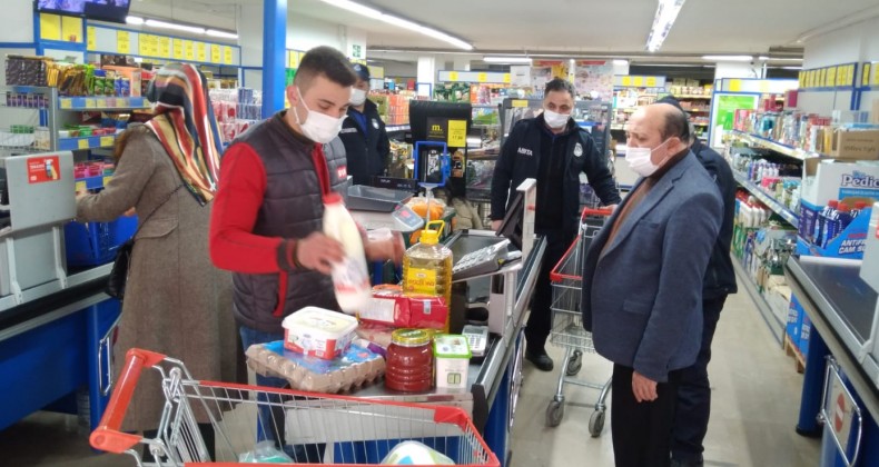 MARKETLERDE KDV İNDİRİMİ DENETİMİ YAPILDI