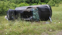 TAKLA ATAN OTOMOBİL HURDAYA DÖNDÜ