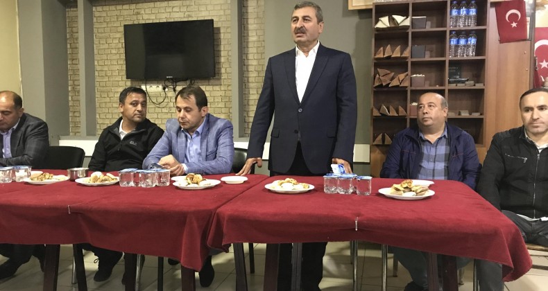AK PARTİ’DEN TAŞLICA KÖYÜ DERNEĞİNE ZİYARET