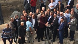 AKÇAKOLAY CAMİSİ TEMEL ATMA TÖRENİ YAPILDI