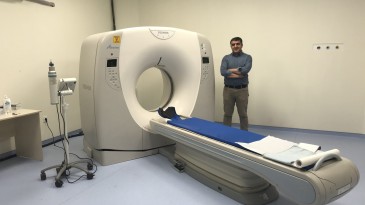 Reşadiye Devlet Hastanesinde Tomografi cihazı hizmete girdi