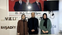 Başkan Ergül Ünal’dan MHP kadın kolları başkanına ziyaret