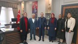 MHP Kaçep’ten Kaymakama ziyaret