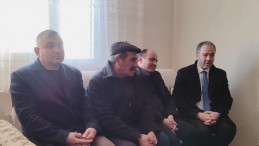 Ak Parti İl Başkanı Dizer’den şehit polis memuru Hakan Telli’nin ailesine ziyaret