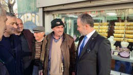 Ak Parti İl Başkanı Adem Dizer’den esnaf ziyareti
