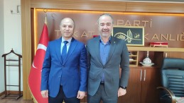 Başkan Ergül Ünal’dan Ak Parti İl Başkanı Dizer’e ziyaret