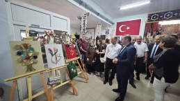 Reşadiye Halk Eğitim Merkezi yıl sonu sergisi