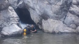 Zinav kanyonunda şelaleden düşen kişi hayatını kaybetti