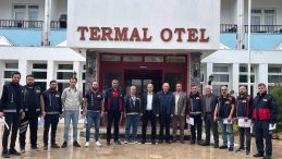 Kahramanlara vefa: Ergül Ünal itfaiye haftasını kutladı