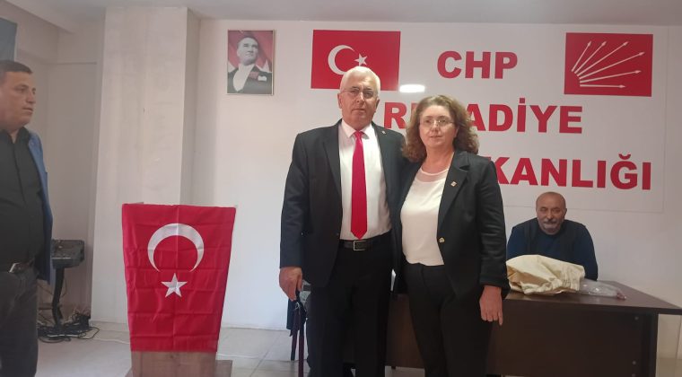 CHP Reşadiye İlçe kongresinde iki adaylı yarışın kazananı Ayşegül Karabay oldu