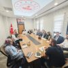 Kaymakam Ahmet Tan, okul müdürleriyle bir araya geldi