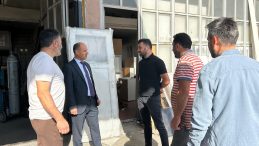 Başkan Ünal, Sanayi sitesi esnafını ziyaret etti