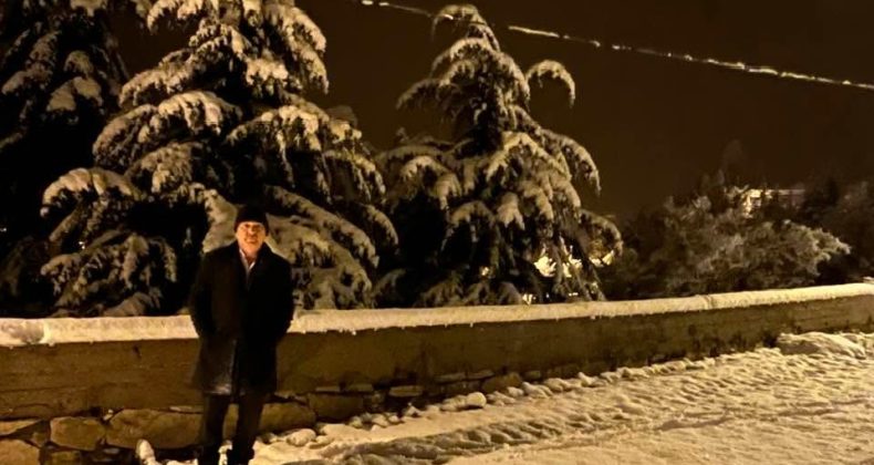 Hasanşeyh’ten kar manzaraları.Kar sezonu başladı