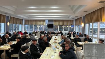 Çamlıkaya köylüleri iftarda buluştular