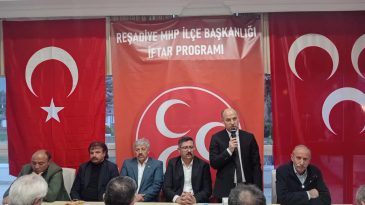 Başkan Ünal iftarda konuştu,” Reşadiye birlikte güzel “