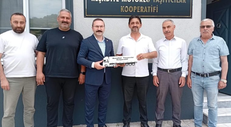 Reşadiye’de veda turu: Kaymakam Tan ve Müdür Yıldız kooperatifte ağırlandı