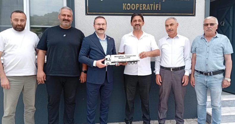 Reşadiye’de veda turu: Kaymakam Tan ve Müdür Yıldız kooperatifte ağırlandı