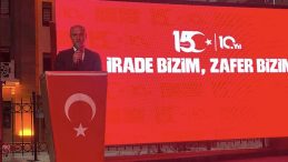 Başkan Ergül Ünal,”15 Temmuz’da milli iradeye sahip çıktık”